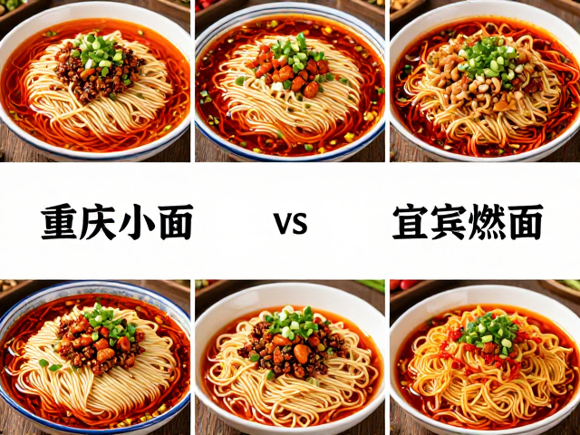 宜宾燃面的干香技艺与核心调料