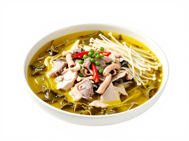 泥鳅鸭肉怎么做？配金针菇酸菜鱼食材，鲜香椒麻味
