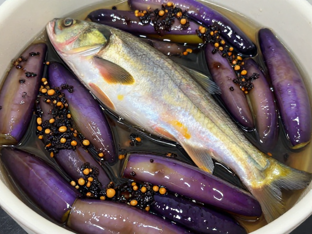 豆豉茄子与鲢鱼的风味互补逻辑