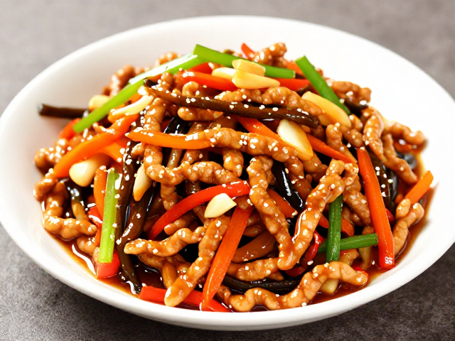 鱼香肉丝正宗做法，烹汁收味技巧，爆炒风味浓郁蒜香浓