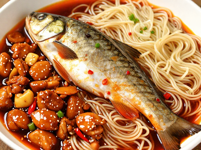 鲢鱼麻辣鲜香秘诀，醋调面条，宫保鸡丁食材与避光醪糟