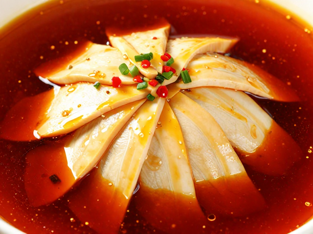 红油凉菜汁的乳化与挂壁艺术