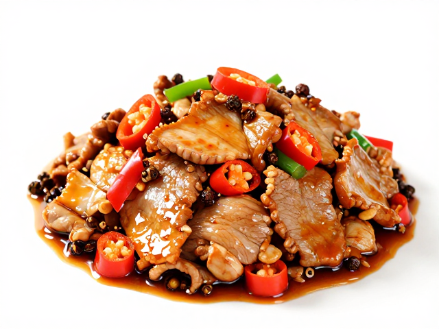 烟香味型秘诀，火锅底料菜炒猪肉，酱油与花椒火候掌控，刀口辣椒提鲜
