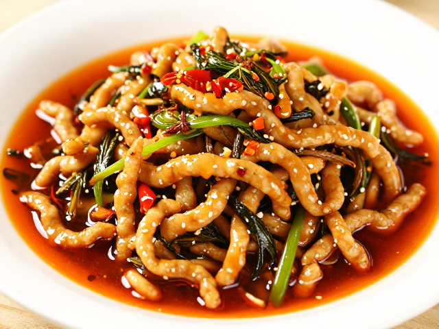 秘制糊辣味鱼香肉丝，小茴香提鲜，酸甜协调打造麻辣鲜香