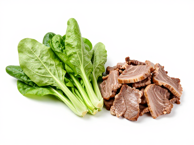 绿叶菜与肉类的黄金搭档法则