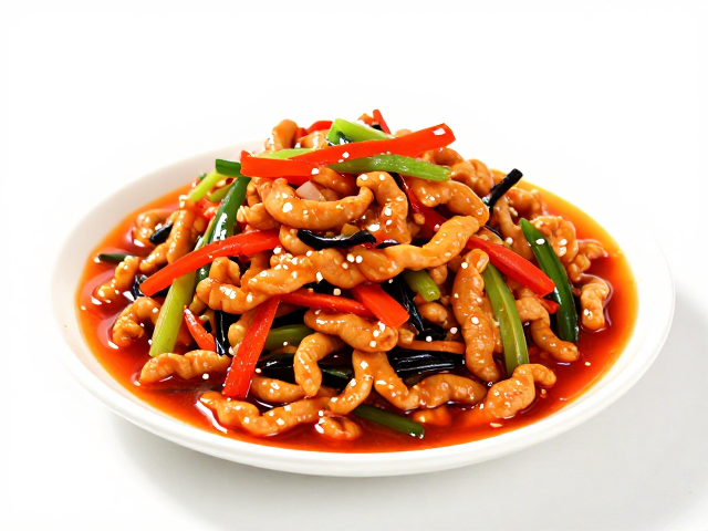 鱼香肉丝正宗做法，内江流派红油味重调味与宴席菜对比