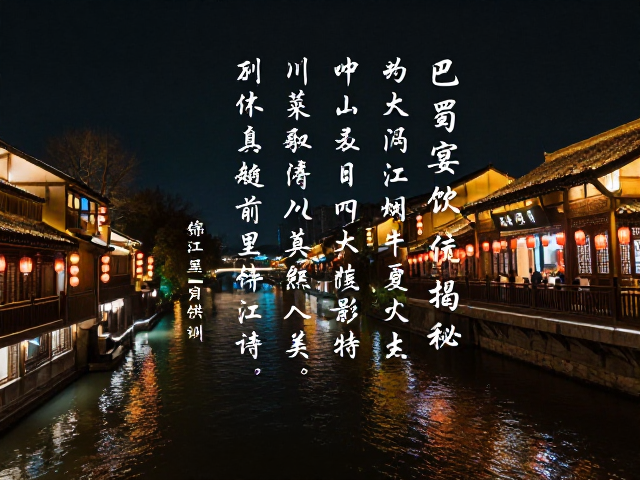 锦江夜宴与市井烟火