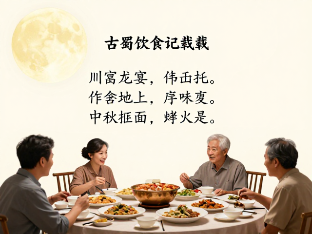 中秋家宴中的诗词叙事与情感寄托