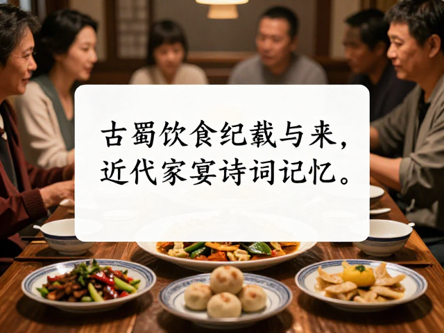 古蜀饮食的千年回响与文人餐桌