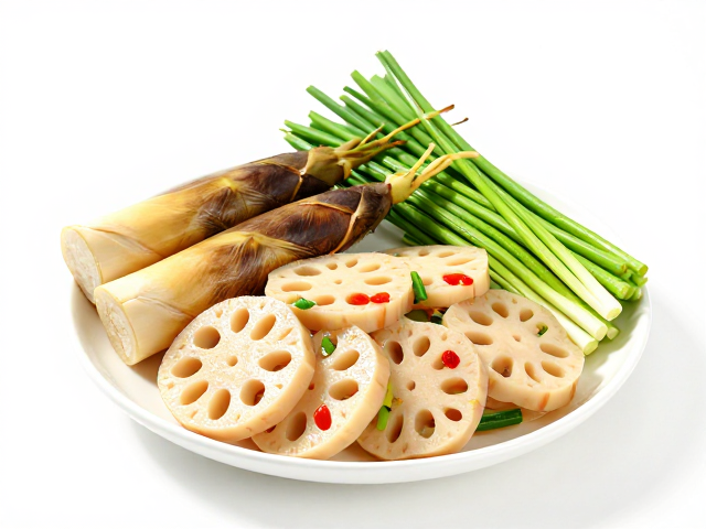 豇豆与蒜苗的风味点睛