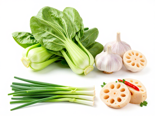 蒜苗与莲藕的食材特性解析