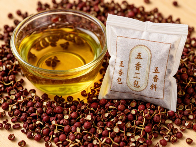 德格花椒配葱姜油，低温密封锁鲜，五香料包提味秘籍
