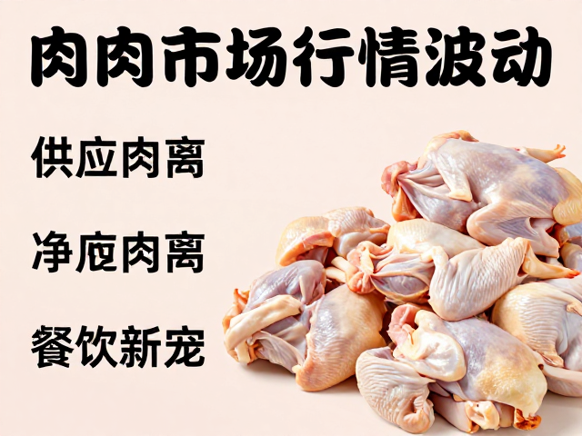 肉类市场行情波动？鸡肉供应稳价，净菜肉类成餐饮新宠