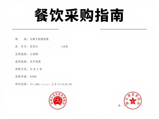 餐饮采购指南，猪霖羊肉直供，屠宰证明齐全助力火锅店