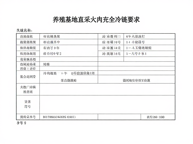 合规保障:检疫票据与冷链物流的双重防线