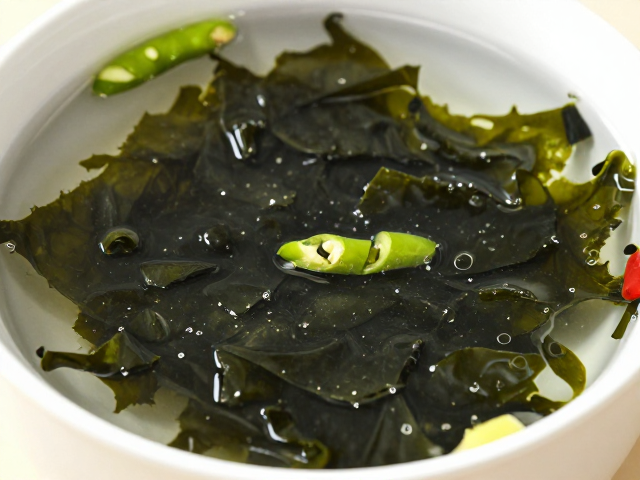 干紫菜的预处理与去沙技巧