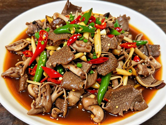 鲜椒兔与水煮牛肉的味觉博弈