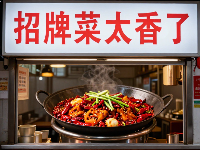 招牌菜品的味觉冲击