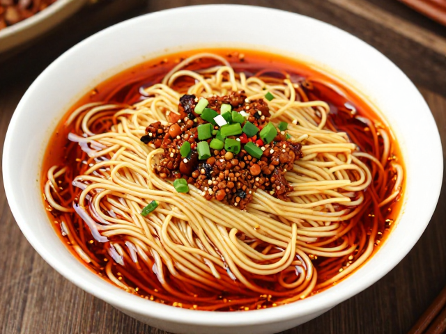 达州小面的核心：红油与佐料的艺术