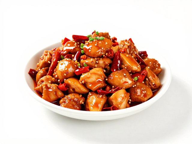 经典菜式：糊辣红油鸡丁