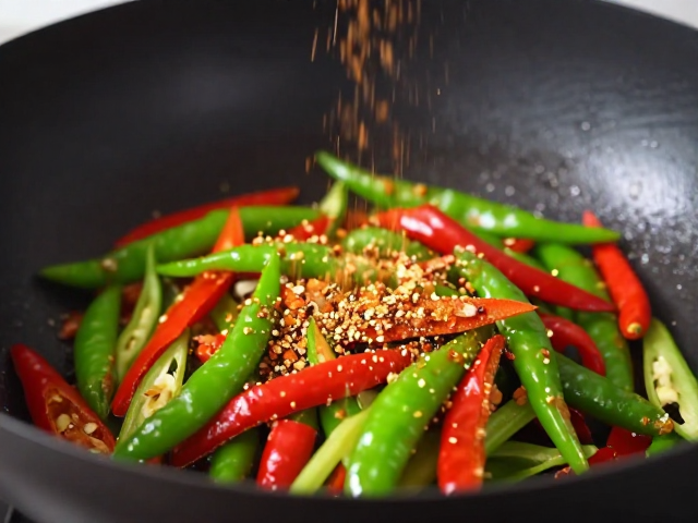 撒料增香：层次丰富的味觉构建
