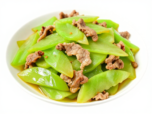 莴笋炒肉不柴秘诀，码味上浆，慢火入味，家常做法超简单