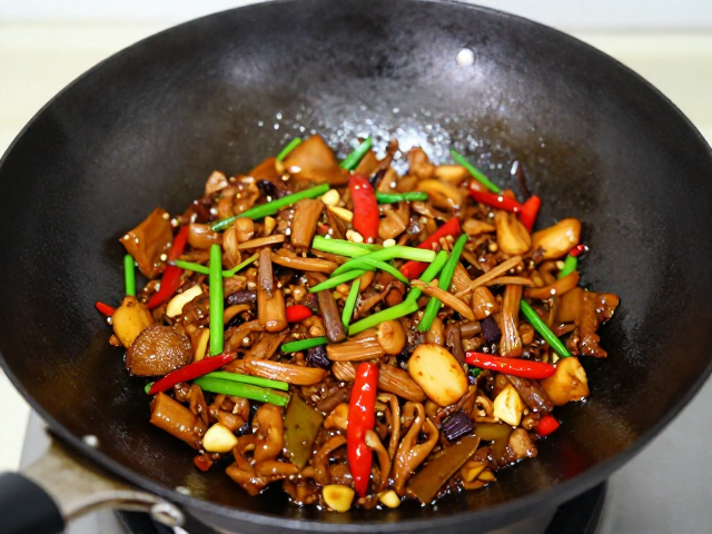 家常烧菜不翻车，炒勺火候掌控与麻辣程度调节，入味又下饭