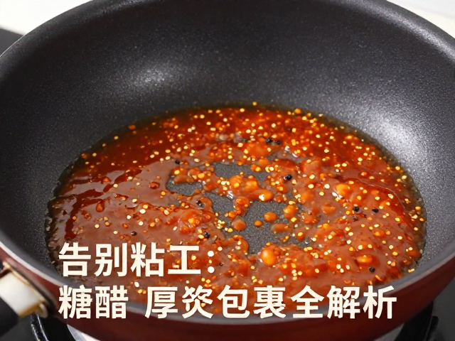 告别粘锅！进阶刀工实操与糖醋厚芡包裹全解析