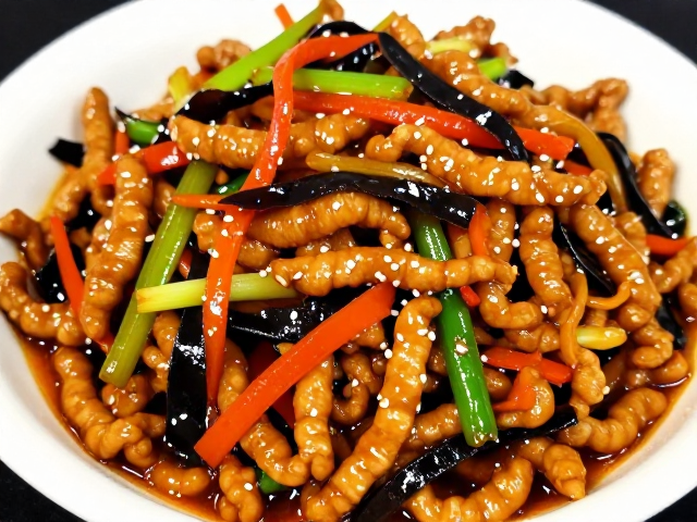 鱼香肉丝正宗做法，先上浆后爆香，精准调味，大火收汁，香嫩入味