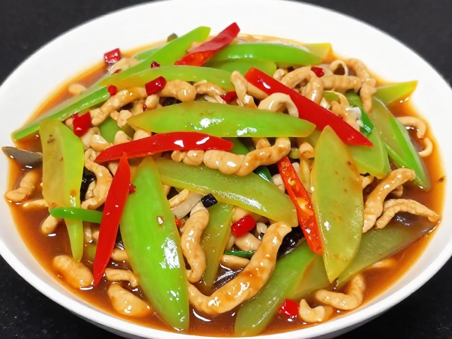 火候掌控：滑炒肉丝与勾芡收汁