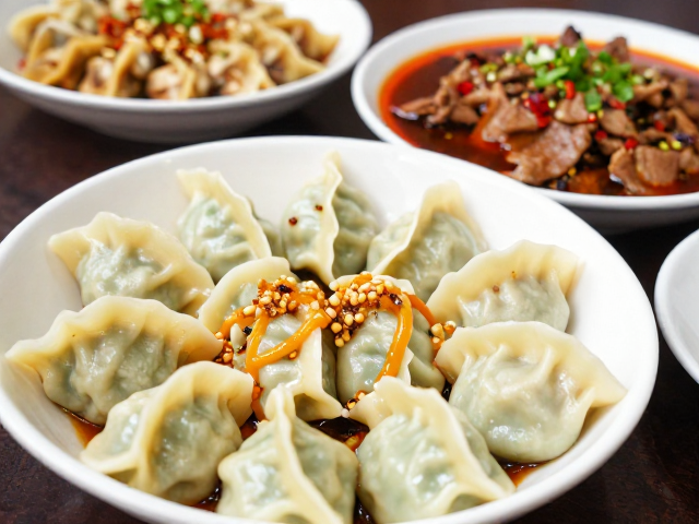 地方美食游客必看，钟水饺蒜泥味与水煮牛肉，揭秘正宗码味技巧