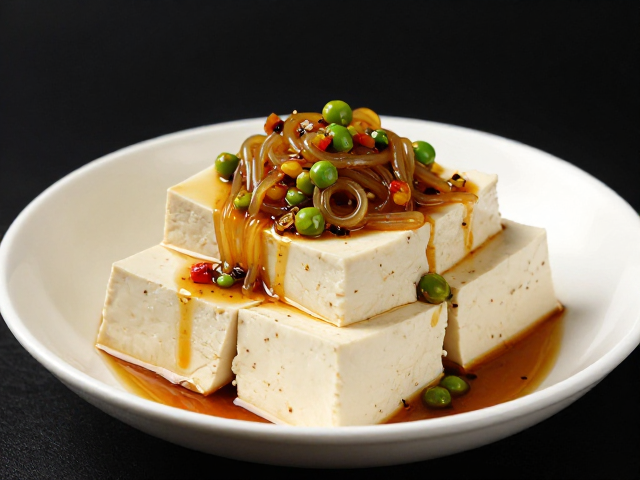 嫩豆腐遇上椒麻味，豌豆粉凉拌菜的新派香料调味秘籍