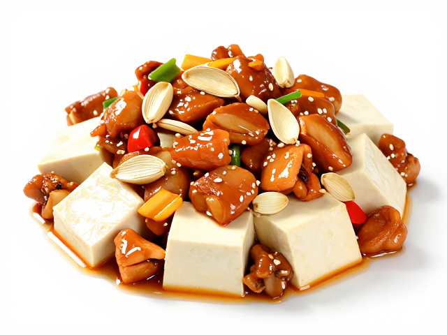 嫩豆腐与白蔻的风味互补与层次构建