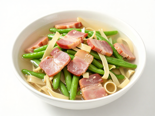 午餐肉与四季豆的风味平衡