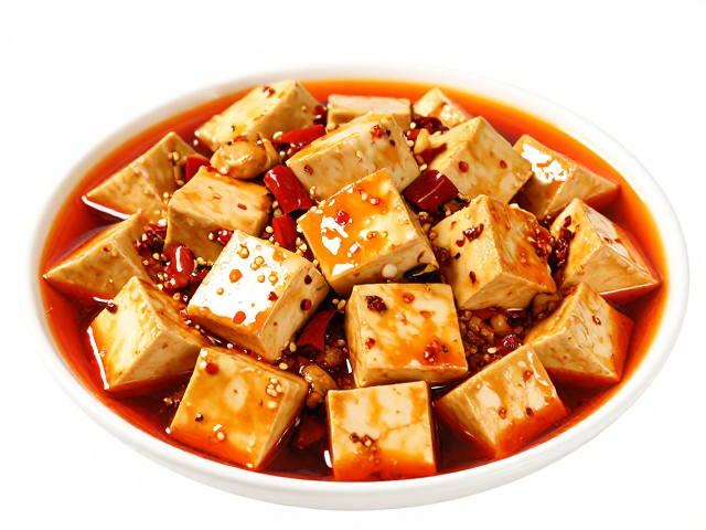 干煸风味红油提香，麻婆豆腐炒香底料油润不腻