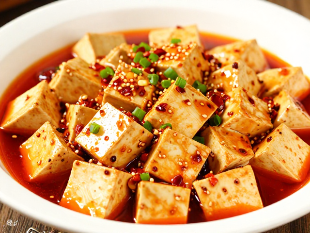 豆腐处理与烧制过程中的火候艺术