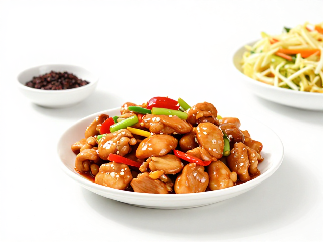 在家复刻爆炒风味！宫保鸡丁用郫县豆瓣，家常味配蒸菜蘸碟