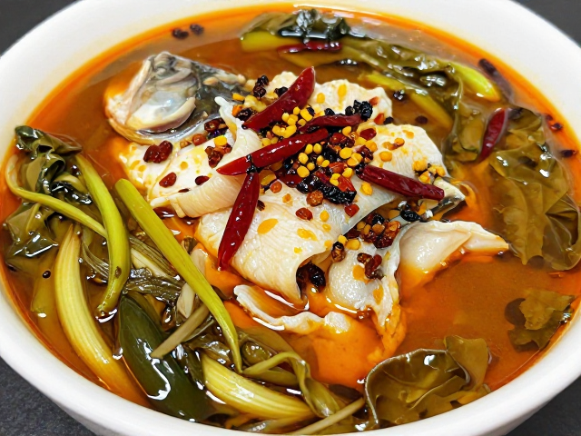 家常酸菜鱼复刻，爆炒豆瓣出红油，配时令蔬菜，江湖风味浓