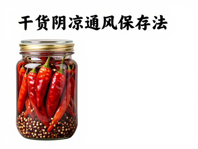 花椒保鲜实操：密封与干燥的双重防护