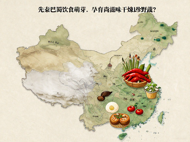 巴蜀地理格局与早期饮食资源的天然禀赋