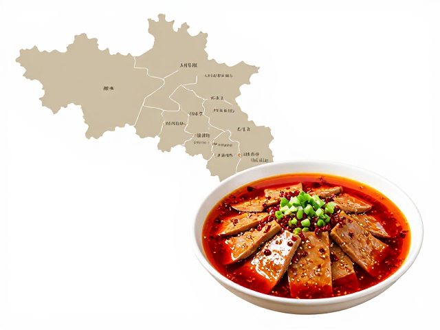 盐业商贸背后的川味崛起，夫妻肺片红油味与地域风味差异