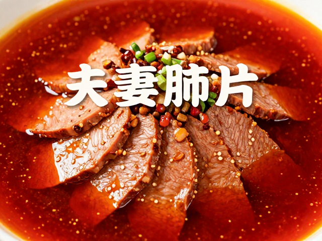 夫妻肺片的红油美学与风味解构