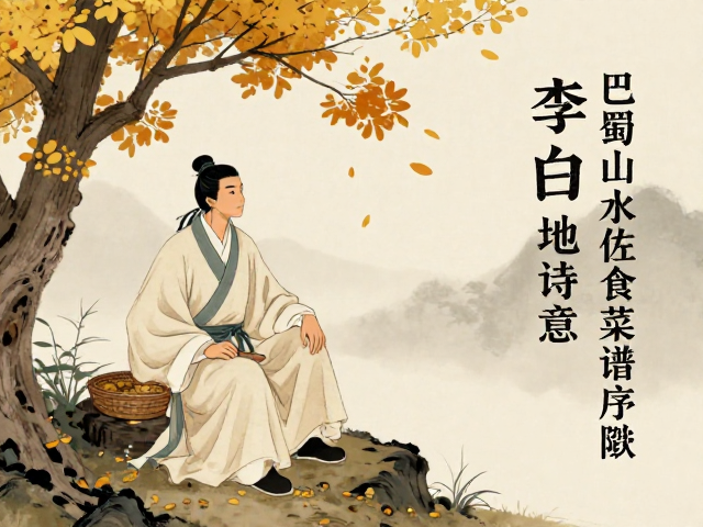 重阳登高时的味觉记忆:蜀地传统食材的诗意解构
