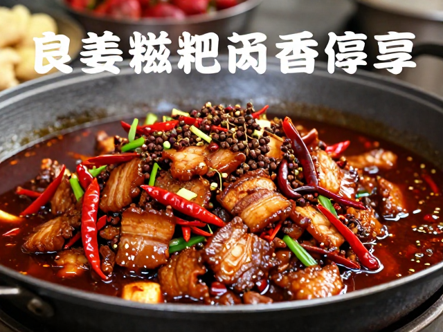 成都农贸市场探秘，良姜糍粑辣椒配茂县花椒，回锅肉酱香厚重