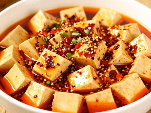 麻婆豆腐灵魂调料，自制油辣子加泡辣椒，密封避光保存更提味
