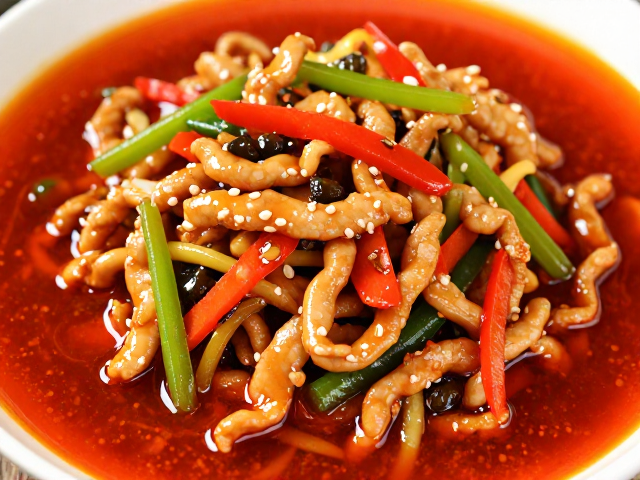 鱼香肉丝灵魂，红油炼制技巧与椒麻咸鲜回甜秘制蘸料