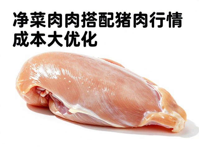 鸡胸肉供应成食堂新宠？净菜肉类搭配猪肉行情，成本大优化