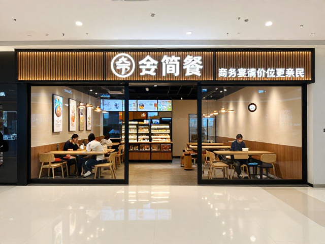 商场门店密集！这家简餐店服务效率高，商务宴请价位更亲民