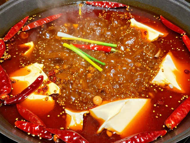 自贡火锅的“火”与“水”:鲜椒与老卤的博弈