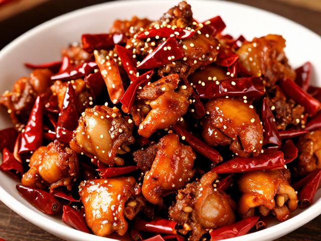 重庆江湖菜辣子鸡的灵魂:选肉与改刀